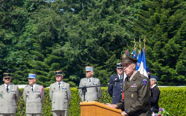 Service Members Gather in Epinal to Remember
