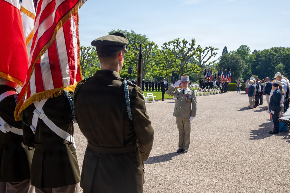 Service Members Gather in Epinal to Remember