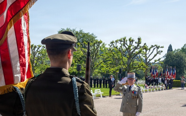 Service Members Gather in Epinal to Remember