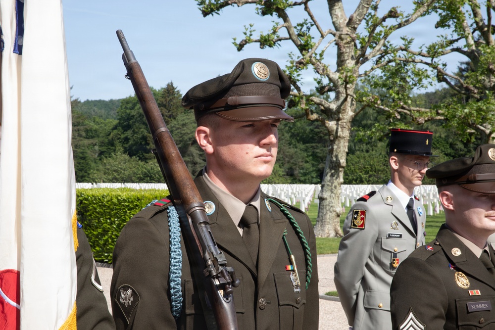 Service Members Gather in Epinal to Remember