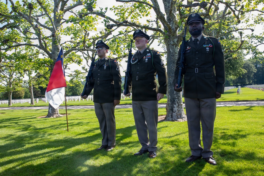 Service Members Gather in Epinal to Remember