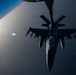 KC-135 Stratotanker refuels F-16 Fighting Falcon