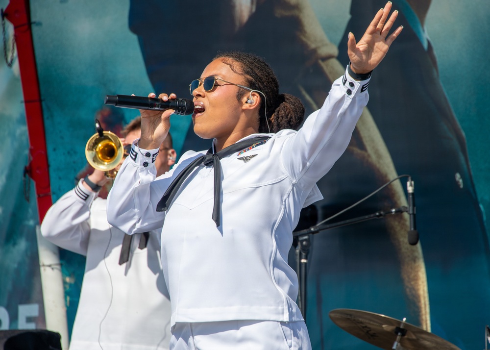 Navy Band Southwest performs at LA Fleet Week 2026