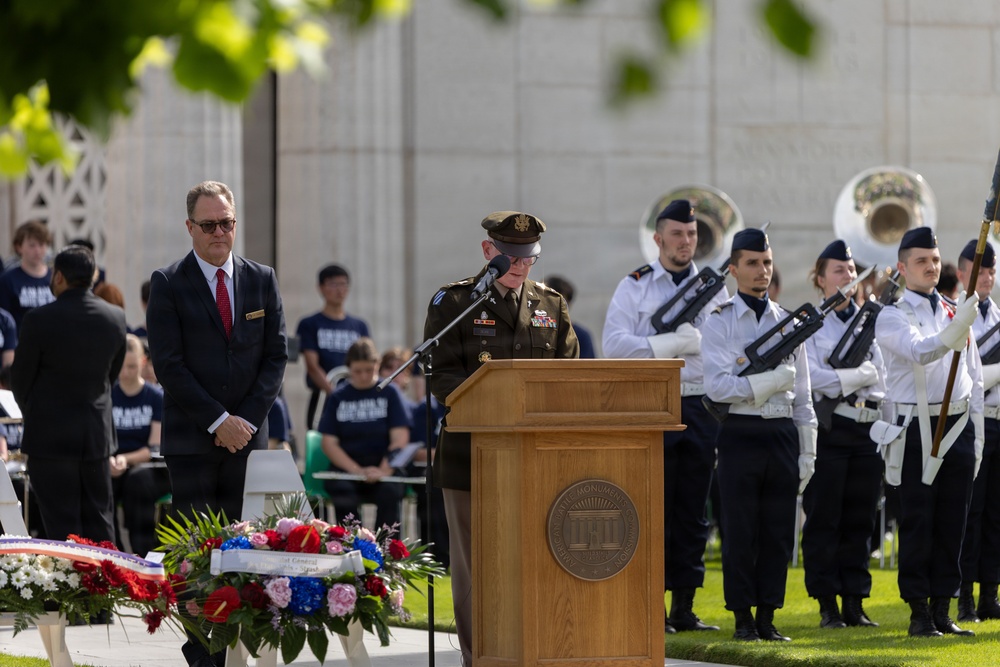 Allies honor fallen Americans at Saint Mihiel Memorial Day ceremony