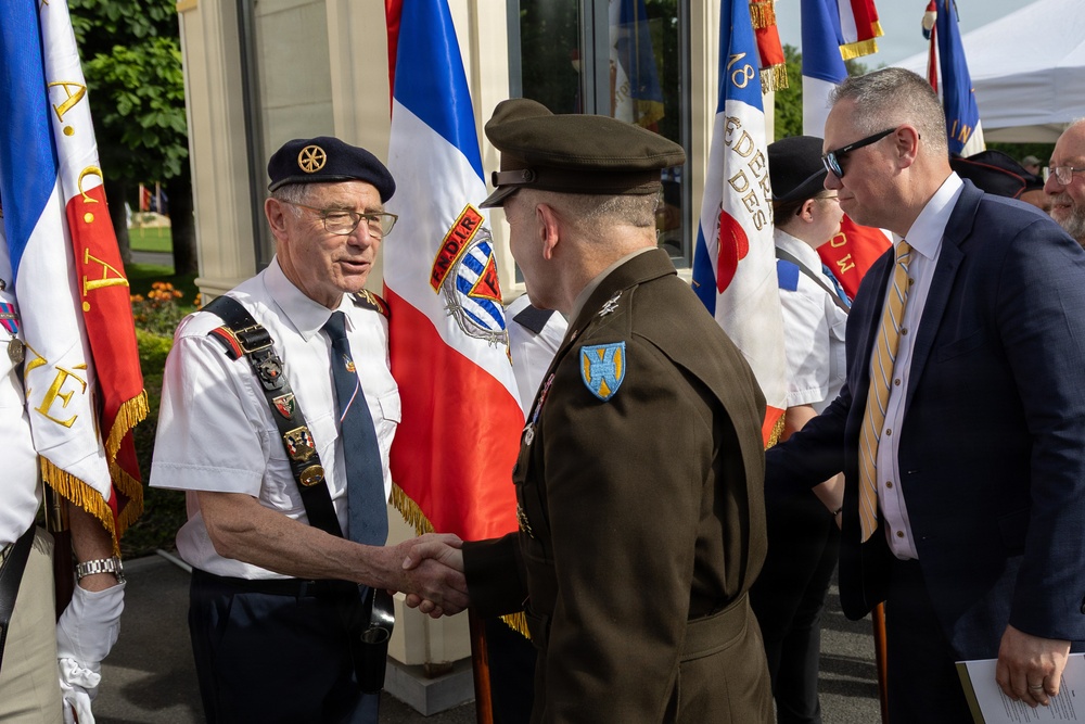 Allies honor fallen Americans at Saint Mihiel Memorial Day ceremony