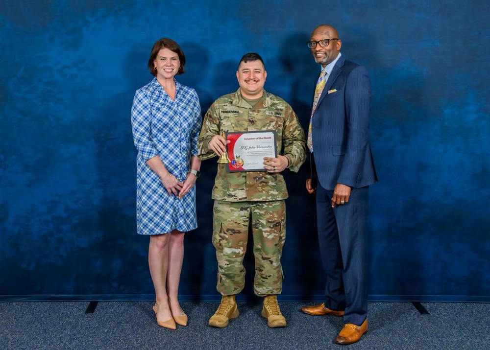 Ft. Meade Soldier Recognized by Local School District for Volunteering Skills and Time