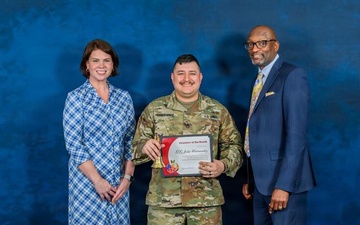 Ft. Meade Soldier Recognized by Local School District for Volunteering Skills and Time
