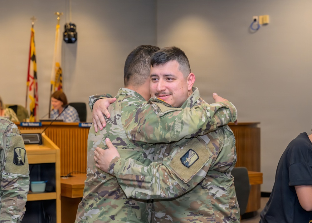 U.S. Army SSG Julio Hernandez Named AACPS' Volunteer of the Month May 2026