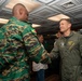 Cooperative Republic of Guyana President and Government and Military Leaders Visit Nimitz