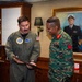 Cooperative Republic of Guyana President and Government and Military Leaders Visit Nimitz