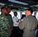 Cooperative Republic of Guyana President and Government and Military Leaders Visit Nimitz