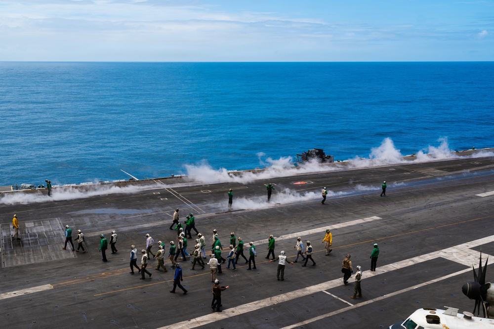 Cooperative Republic of Guyana President and Government and Military Leaders Visit Nimitz
