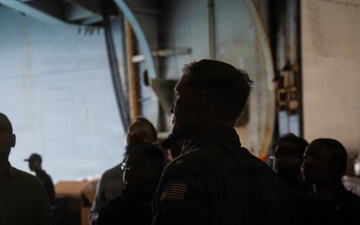 Cooperative Republic of Guyana President and Government and Military Leaders Visit Nimitz