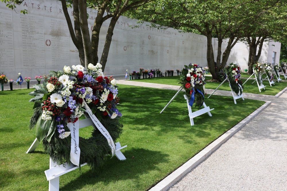 Gen. Anderson honors fallen at Margraten Cemetery