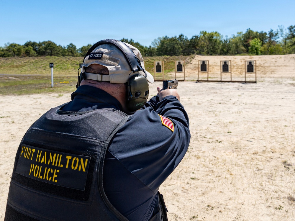 Fort Hamilton Security Forces Sharpen Weapons Skills to Strengthen Readiness