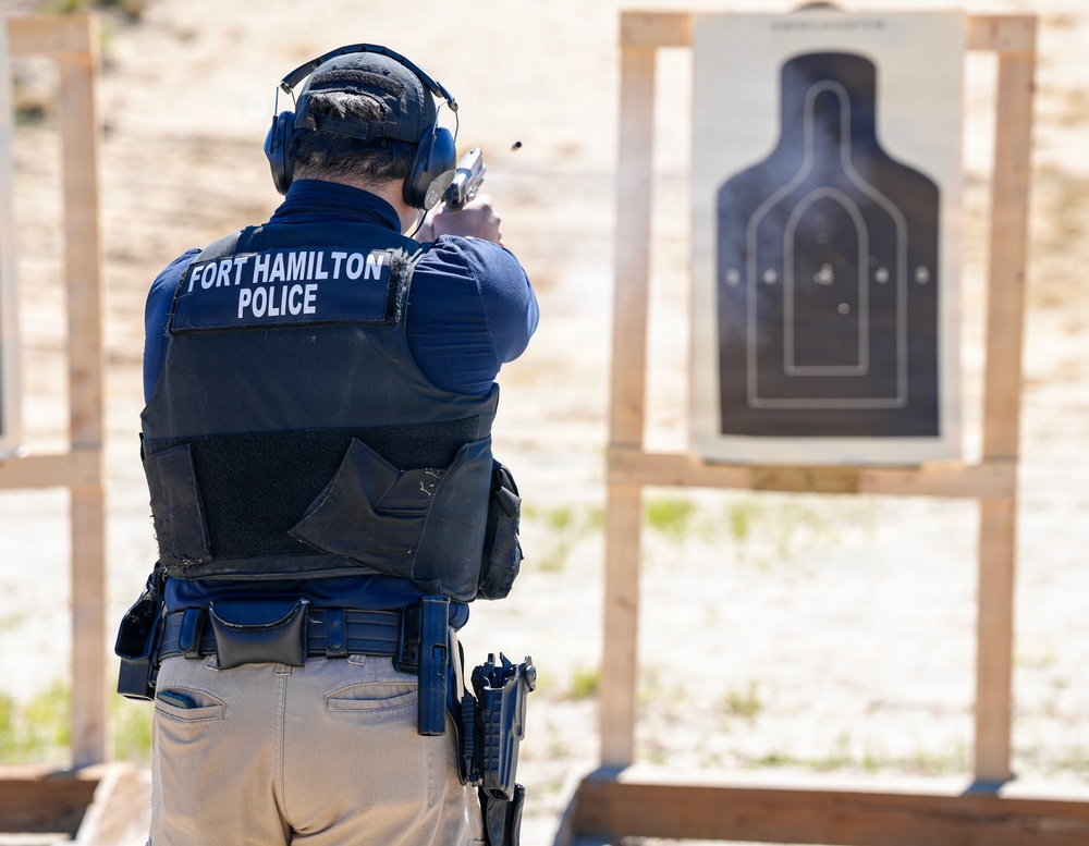 Fort Hamilton Security Forces Sharpen Weapons Skills to Strengthen Readiness