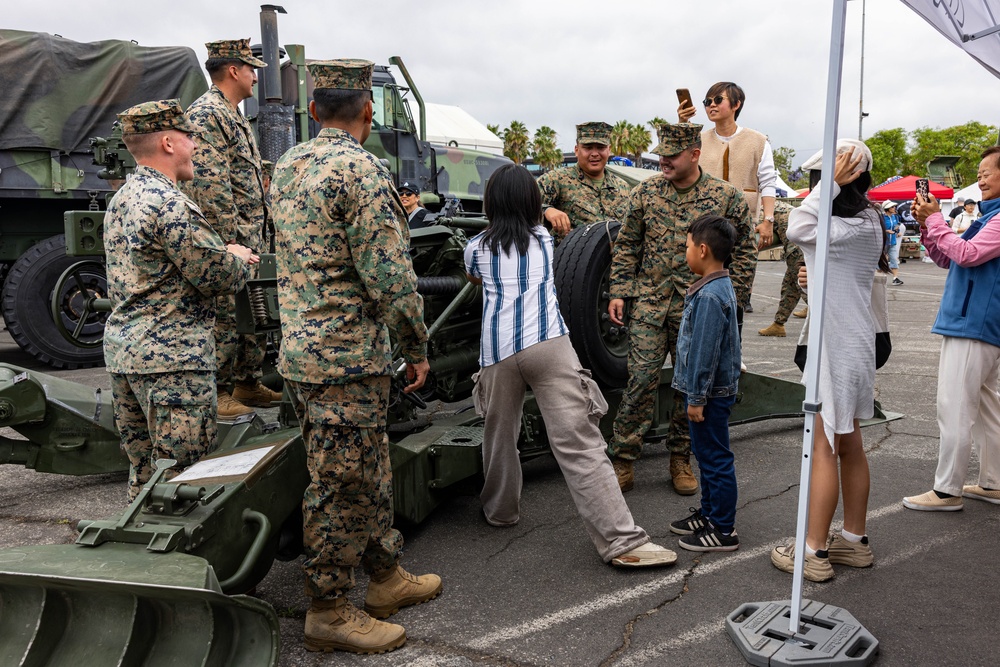 U.S. Service Members Host Expo at USS Iowa Museum for Los Angeles Fleet Week