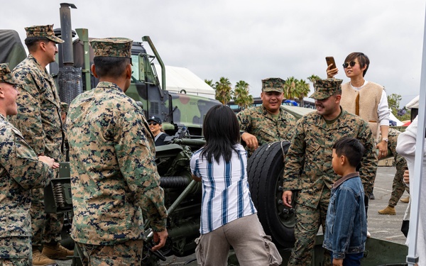 U.S. Service Members Host Expo at USS Iowa Museum for Los Angeles Fleet Week