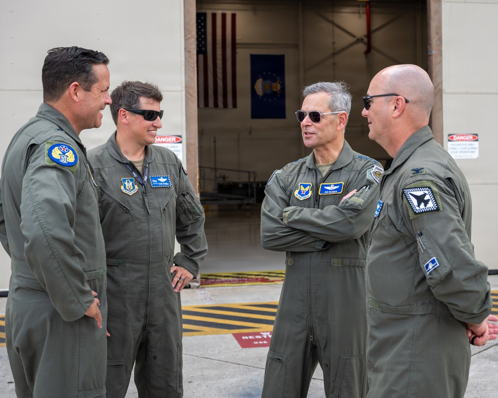 Air Force Chief of Staff Visits Homestead ARB During Memorial Day Weekend to Thank Airmen Supporting Air Show Operations