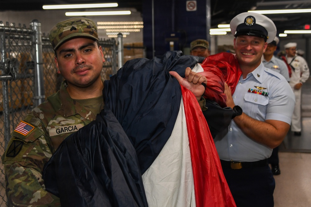 Los Angeles Angels Host Servicemembers
