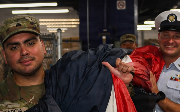 Los Angeles Angels Host Servicemembers