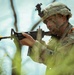 U.S. Army Soldier Reacts to Enemy Contact during the Best Squad Competition