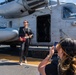 "Marshals" Actress Tours USS Essex