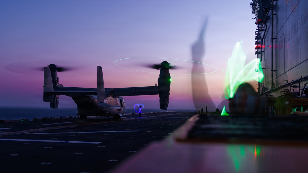 31st MEU | Flight Operations aboard USS Tripoli (LHA 7)