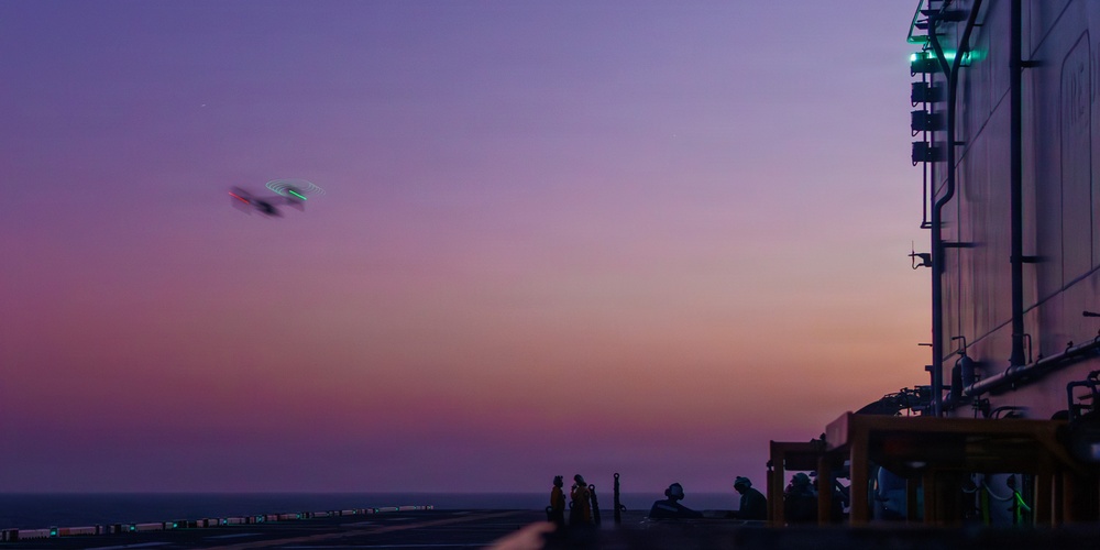 31st MEU | Flight Operations aboard USS Tripoli (LHA 7)