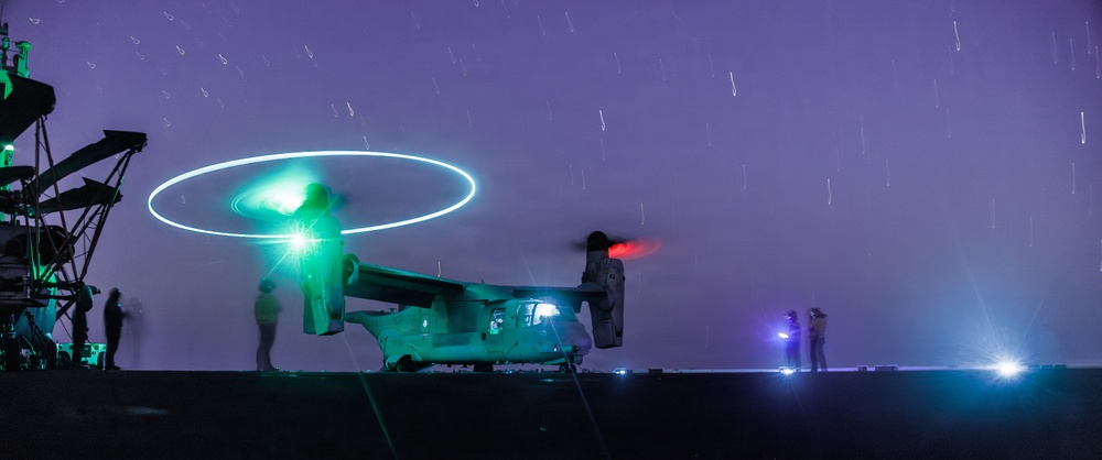31st MEU | Flight Operations aboard USS Tripoli (LHA 7)