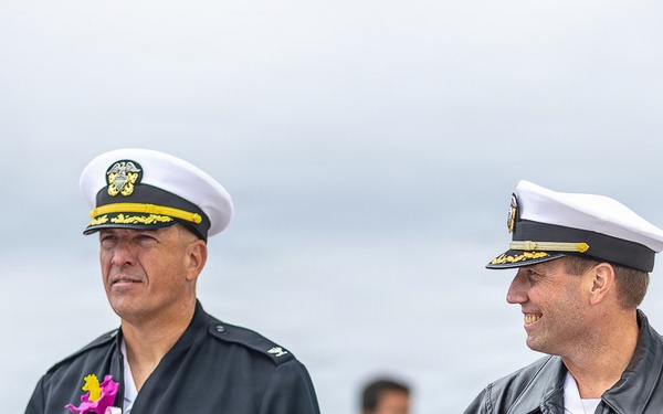 The 50th anniversary commemorative ceremony at the Korean Bell of Friendship during Los Angeles Fleet Week, May 23, 2026.