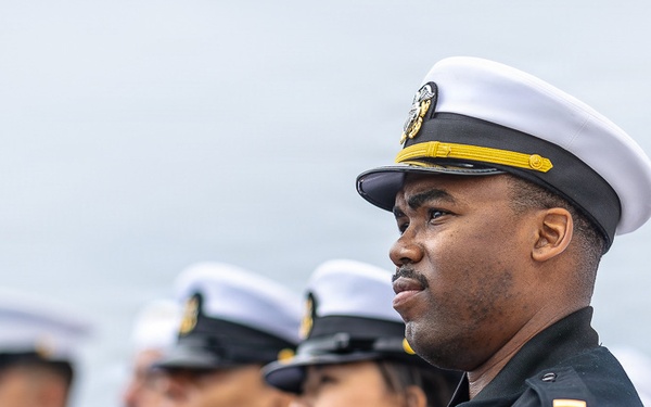 The 50th anniversary commemorative ceremony at the Korean Bell of Friendship during Los Angeles Fleet Week, May 23, 2026.