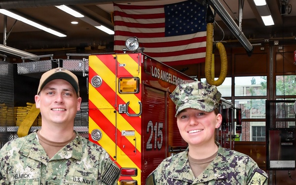 LA Fleet Week Firefighter for a day