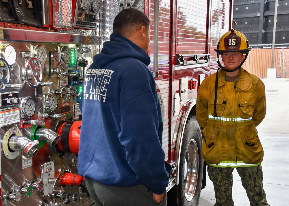 LA Fleet Week Firefighter for a day