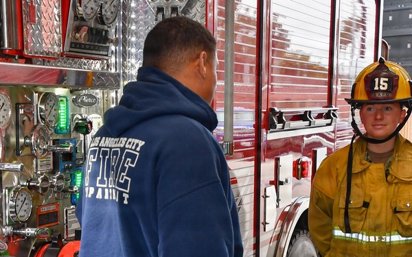 LA Fleet Week Firefighter for a day