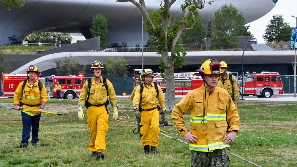 LA Fleet Week Firefighter for a day