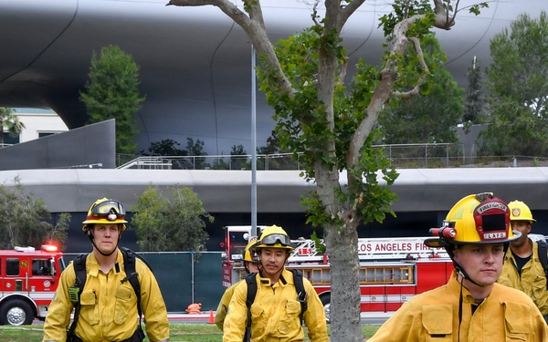 LA Fleet Week Firefighter for a day