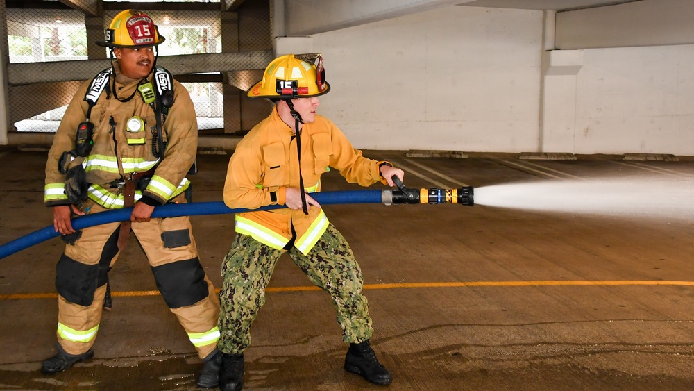 LA Fleet Week Firefighter for a day
