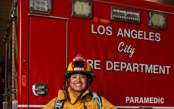 Station 85 welcomes service members during LAFW