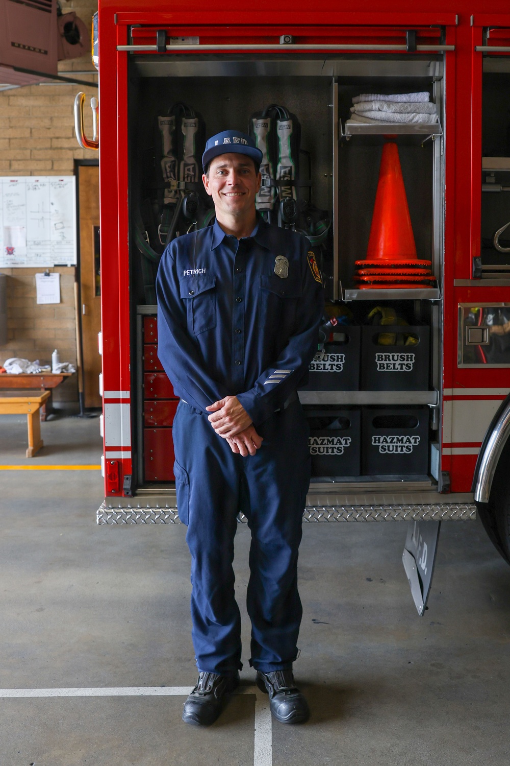 Station 85 welcomes service members during LAFW