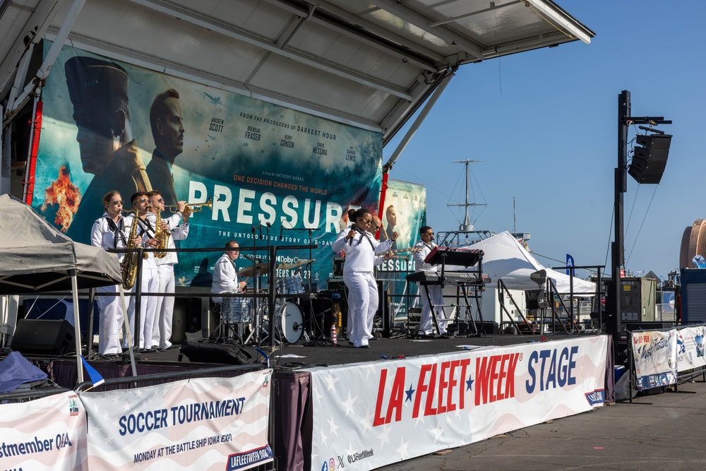 Navy Band Southwest performs at LA Fleet Week 2026