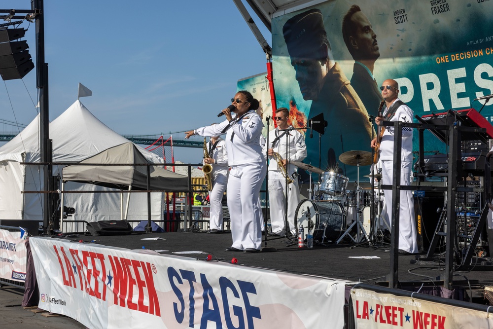 Navy Band Southwest performs at LA Fleet Week 2026