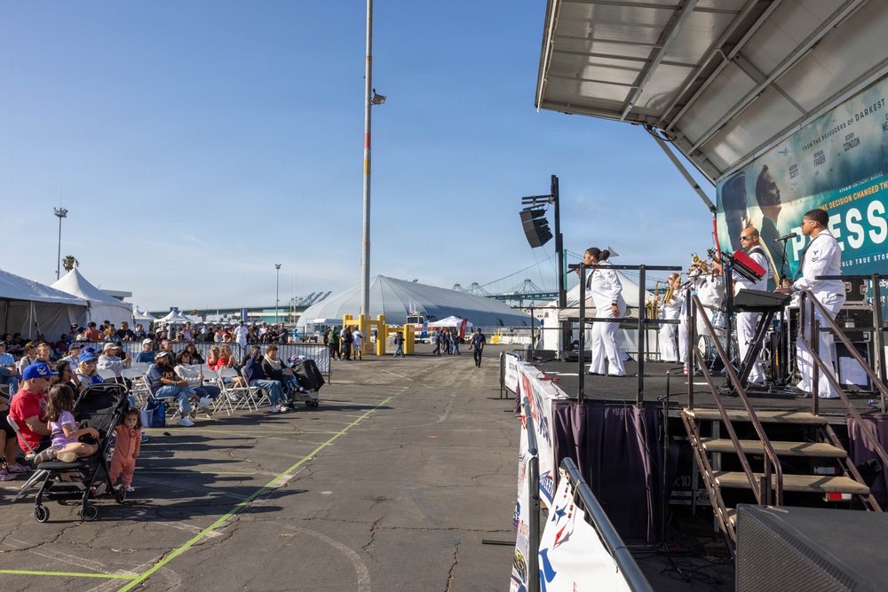 Navy Band Southwest performs at LA Fleet Week 2026