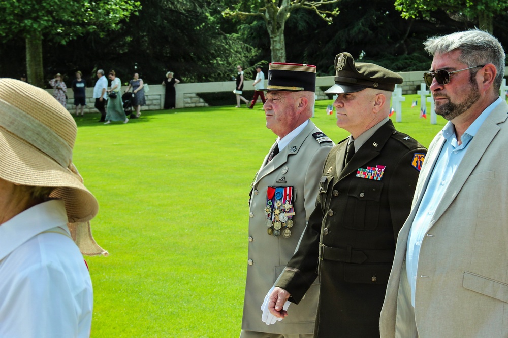 Somme American Cemetery and Memorial, Memorial Day ceremony 2026