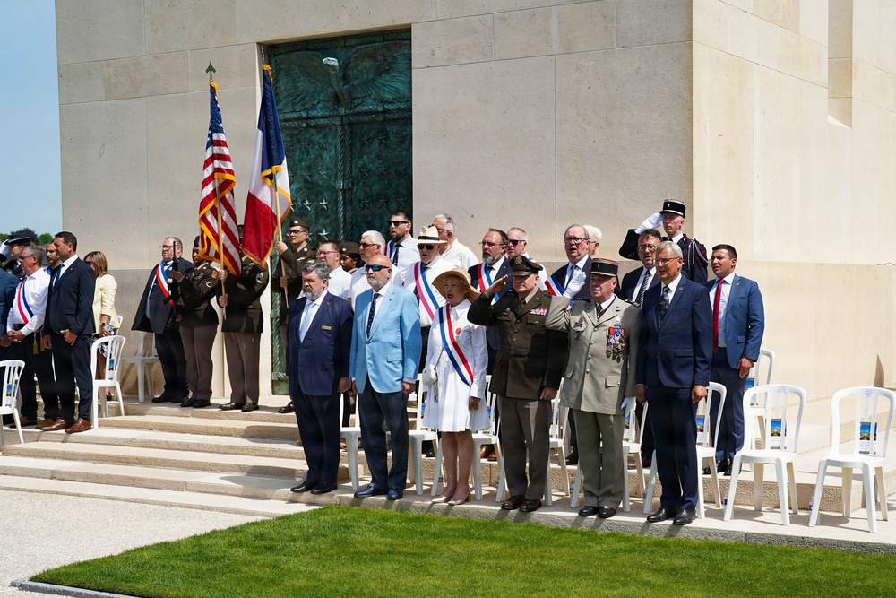 Somme American Cemetery and Memorial, Memorial Day ceremony 2026