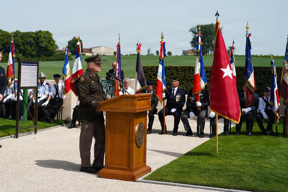 Somme American Cemetery and Memorial, Memorial Day ceremony 2026