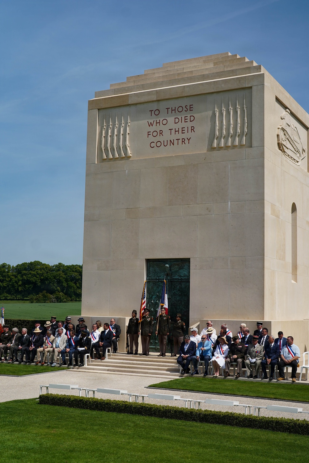 Somme American Cemetery and Memorial, Memorial Day ceremony 2026