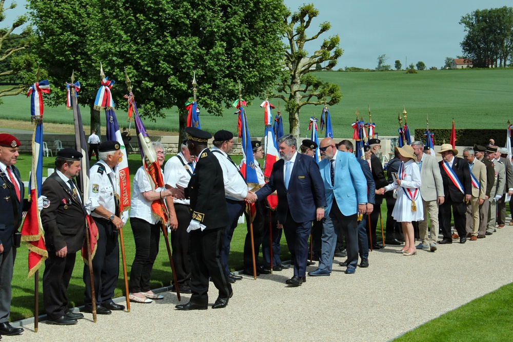 Somme American Cemetery and Memorial, Memorial Day ceremony 2026