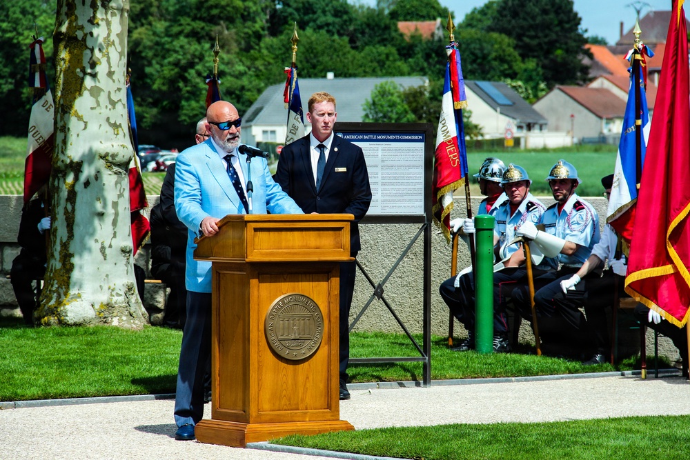 Somme American Cemetery and Memorial, Memorial Day ceremony 2026