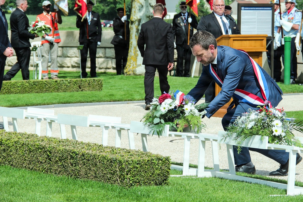 Somme American Cemetery and Memorial, Memorial Day ceremony 2026